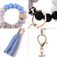 thumbnail image 3 of Dinheiro Pulsera de cuentas de silicona, colgante de llavero, 3 of 5