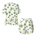 thumbnail image 5 of Picia St Patrick's Day3 Pajamas Sets for Women Soft Short-Sleeved Pjs with Lounge Shorts Two Piece Sleepwear-3X-Large, 5 of 9