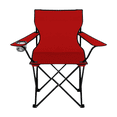 thumbnail image 1 of Silla Plegable LINIUM para Camping Playa Color Rojo, 1 of 9