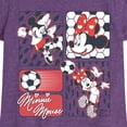 thumbnail image 3 of Disney - Minnie Soccer - Toddler & Youth Girls Short Sleeve Graphic T-Shirt, 3 of 5