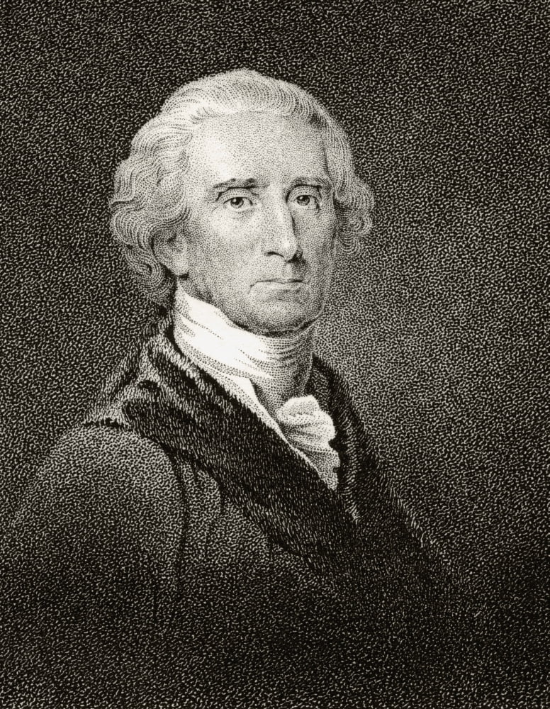Charles Carroll Of Carrollton 1737 To 1832 American Statesman And Founding Father A Signatory Of Declaration Of Independence 19Th Century Engraving By JB Longacre From A Painting By Field Canvas Art -