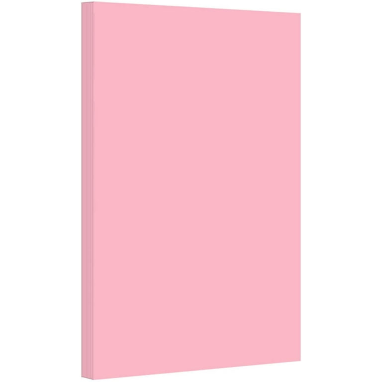 PASTEL CHERRY (RED) COLORED COPY PAPER, 8.5 X 11, 20 LB., 500