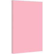 8.5 x 14” Pink Pastel Color Paper – Great for Cards and Stationery Printing | Legal, Menu Size | Lightweight 20lb Paper | 50 Sheets