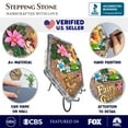 thumbnail image 2 of Fairy Kisses and Flowers Garden Stepping Stone, 9.5" Outdoor Decoration Statue, 2 of 7