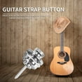 thumbnail image 2 of Guitar Strap Button Lock Skidproof Acoustic Electric Bass Strap (Silver), 2 of 5