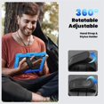 thumbnail image 3 of Junayo for iPad Air 13 inch Case 2024 M2 Heavy Duty Shockproof Protective Case with Screen Protector Stand and Hand Strap Shoulder Strap, 3 of 8