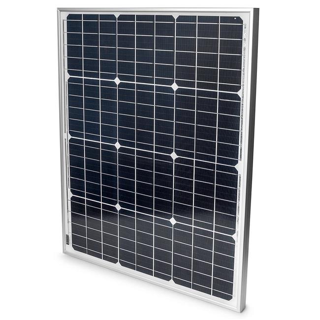 KMG 50 Watt Solar Panel 12V Mono Battery Charger - Fast Charging, High Efficiency, and Long Lasting - Perfect for Off-Grid Applications, Motorhomes, Vans, Boats, Camping, Tiny Homes and More!