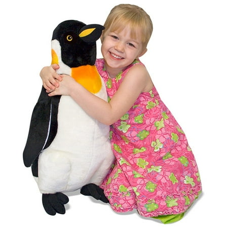 Melissa & Doug Giant Penguin - Lifelike Stuffed Animal (nearly 2 feet tall)