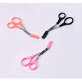 thumbnail image 1 of 3 PCS Stainless Steel Eyebrow Shaping Cut Scissors Comb Hair Remover Beauty Tool,Pink, Grapefruit, Black, 1 of 5