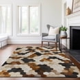thumbnail image 6 of Addison Rugs Mayfield Washable Cowhide Octagon Multi Rectangle Rug, 10' x 14', 6 of 6