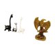 thumbnail image 5 of Estatua de ciervo alce,Estatua de jirafa de cerámica,adorno moderno para decoración del hogar,Escultura,Estatua de resina,figura decorativa para el hogar.,Esculturas de animales coleccionables, 5 of 8