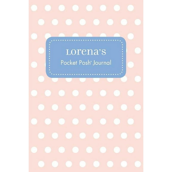 Lorena's Pocket Posh Journal, Polka Dot, (Paperback)