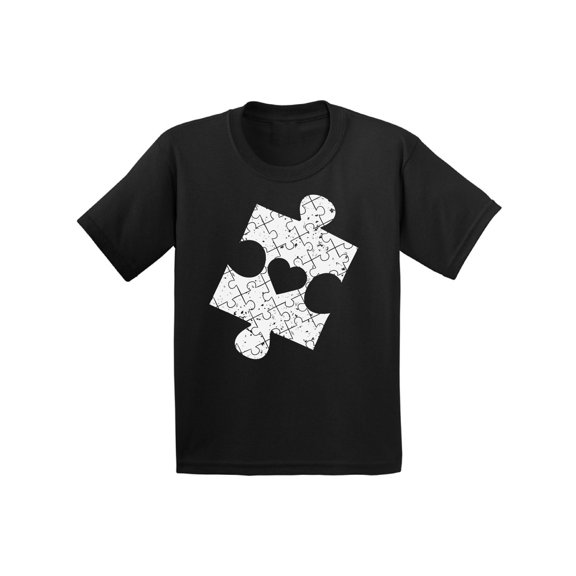 Awkward Styles Autism Shirt for Toddlers Puzzle Piece T-Shirts Autism Awareness Shirts Autism T-shirt 2T 3T 4T 5T 3 Years Old Boys 4 Years Girls Autism Toddler Shirt 5 Years Old Kids