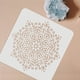 thumbnail image 3 of 4 plantillas de mandalas de tapete de 30 x 30 cm (11,8 x 11,8 pulgadas): plantilla de tapete octogonal, plantilla de tapete de nardos y plantilla de mandala para suelo., 3 of 7