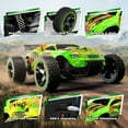 thumbnail image 5 of Tecnock RC Cars for Kids, 1:18 Scale 2WD Off-road RC Trucks with USB-C Easy Charging, 2.4GHz Remote Control Car with LED Lights for Indoor&outdoor, 5 of 9