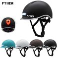 thumbnail image 2 of Casco de ciclismo inteligente con luz trasera para hombre y mujer, accesorio para adulto, bicicleta eléctrica, MTB, patinete de carretera, casco urbano deportivo con carga USB, 2023 Fivean Cascos de ciclismo, 2 of 2