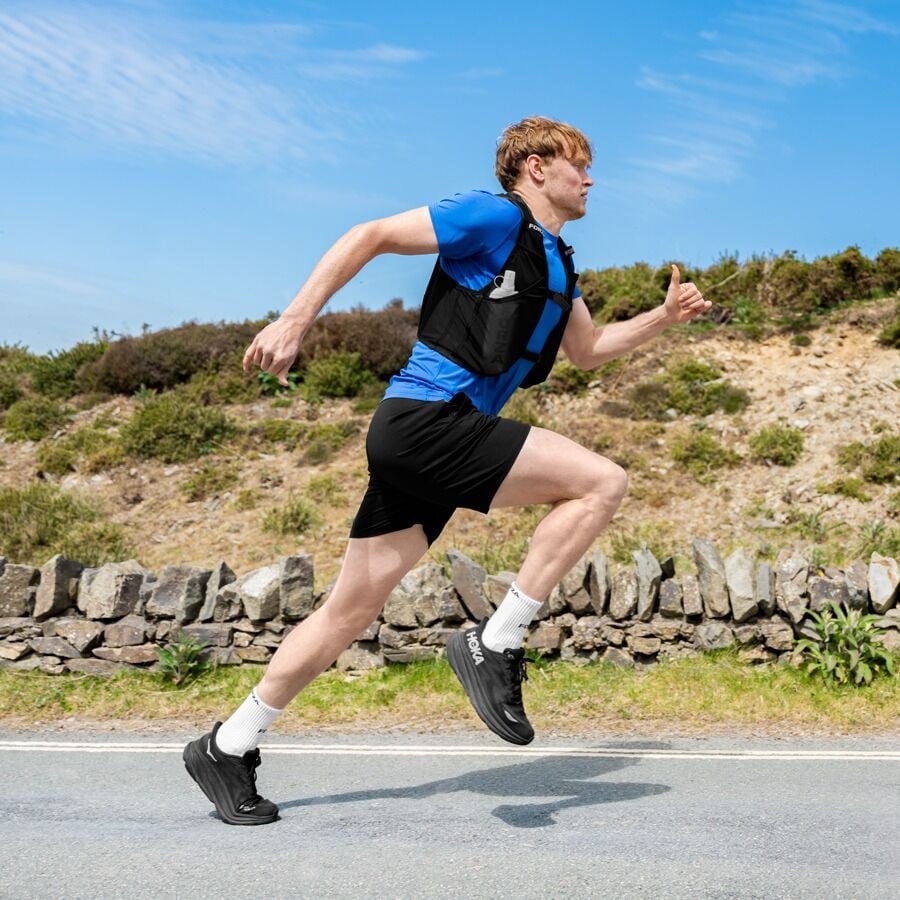 FORZA Running Vest [3 Sizes] | Lightweight Unisex Fit with Soft Flask Pockets Reflective Trim and Adjustable Straps – Ideal for Trail Running Walking Jogging and Cycling