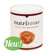 Nutristore FS1946 Peanut Butter - 32 Pouches in No. 10 Can