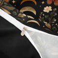 thumbnail image 4 of Homewish Moon Phase Printed Bedding, Butterfly Blossom Duvet Cover Full, Black Reversible 3 Pieces, 1 Duvet Cover and 2 Pillowcases, 4 of 6