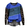 thumbnail image 2 of Jacenvly Hauts pour Femmes Tendance Liquidation Chandail à Manches Longues Sans Capuche Imprimé Décontracté Chaud pour Femmes Hauts pour Femmes Soldes, 2 of 5