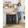 thumbnail image 2 of Clasificador de ropa VASAGLE UBLH021B01 110 L con 2 compartimentos, 2 of 7