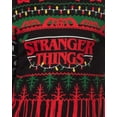 thumbnail image 3 of Stranger Things Ugly Christmas Sweater Men's The Upside Down Holiday Lights Knit Pullover, 3 of 6