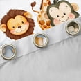 thumbnail image 4 of Castle Fairy Elephant Giraffe Curtains Pack of 2 (42x84 Each),Cosmos Curtains Blackout, 4 of 6