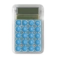 thumbnail image 2 of Calculadora de oficina CUTICAT 8 dígitos pantalla LCD liviana multifuncional azul, 2 of 8