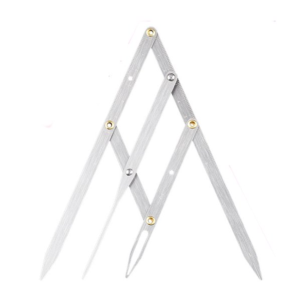 Golden Ratio Caliper,Eyebrow Ruler Professional Stainless Point
