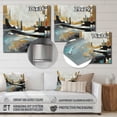 thumbnail image 4 of Designart "Transcending Nature II" Abstract Landscape Metal Wall Decor, 4 of 5