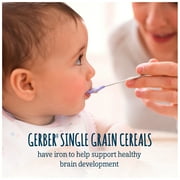 Gerber Single Grain Oatmeal Baby Cereal, 8 oz (Pack of 6)