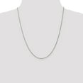 thumbnail image 2 of 14k White Gold 1.25mm Solid Polished Spiga Chain, 2 of 3