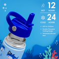 thumbnail image 3 of Botella SANDJEST Kids con aislamiento de acero inoxidable, 355 ml, 3 of 7