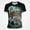 CQ-AI240411, variant on Men Funny Animals Pattern T-Shirt Streetwear 3D Digital Print Tee Loose Hip Hop Short Sleeve Unisex Tops