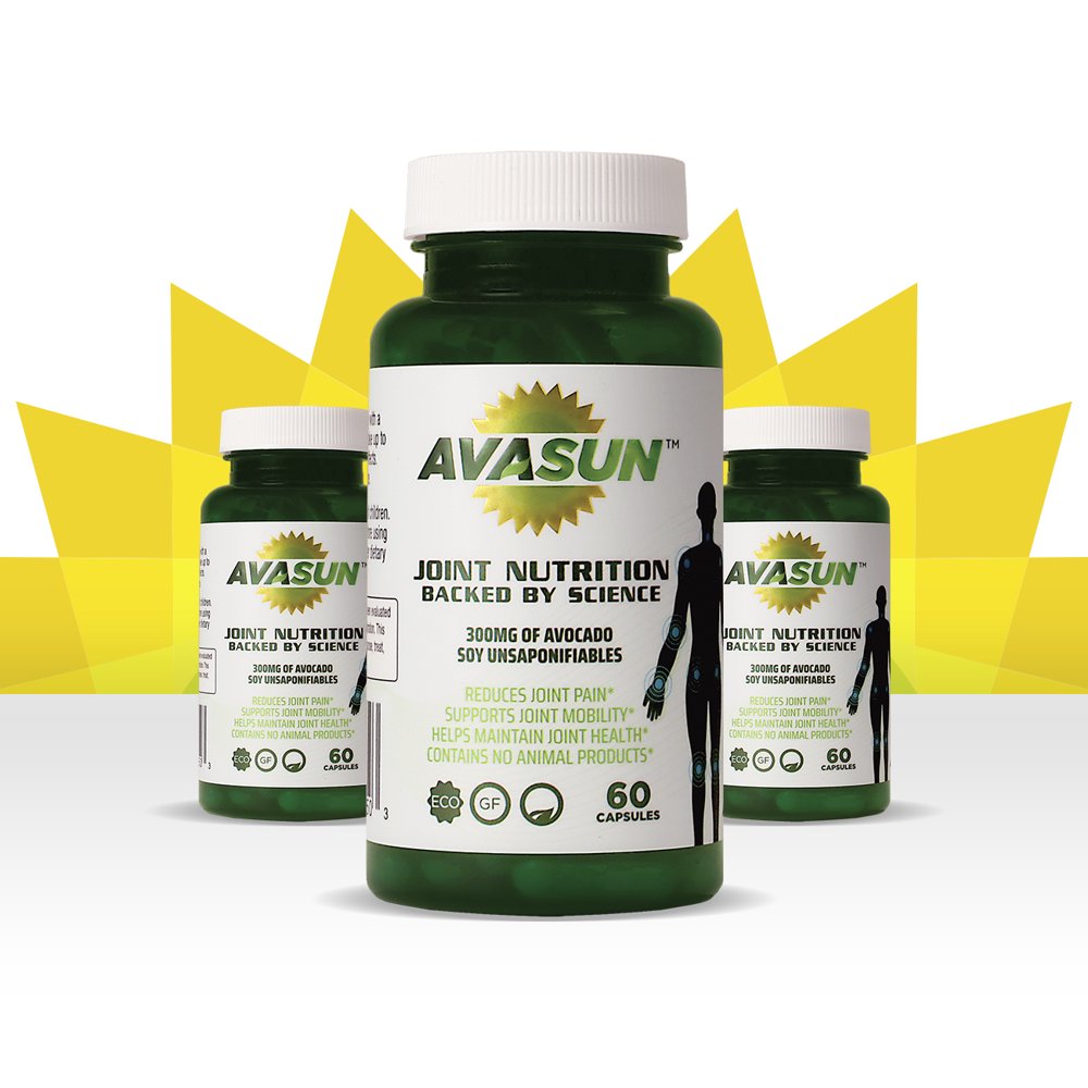 AvaSun, Joint Nutrition Backed by Science, Avocado Soy Unsaponifiable