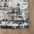 thumbnail image 4 of 7' X 10' Beige Gray and White Abstract Area Rug, 4 of 8