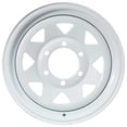 thumbnail image 1 of eCustomrim Trailer Wheel Rim 15X6 6-5.5 White Spoke 2830 Lb. 4.27 Center Bore, 1 of 4