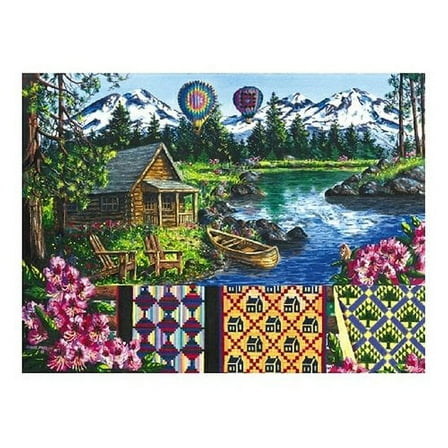 Sunsout Floating Over Sisters 1000 Piece Jigsaw Puzzle