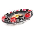thumbnail image 2 of Shot Glass Roulette - Drinking Game Set (2 Balls and 16 Glasses), 2 of 6