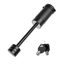 RETRUE Trailer Tongue Coupler Lock, Dia 1/4 Inch, 3-1/2 Inch Span Trailer Latch Lock for Latch-Type Coupler, Tow Boat RV Truck Car's Black (1 Pack)