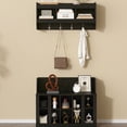 thumbnail image 2 of Adjustable Storage Compartments - Hall Tree for Different Shoe Sizes, 2 of 5