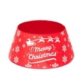 thumbnail image 1 of Gkeoshab Event & Party Christmas Tree Collar 24 Inch Sequin Xmas Tree Ring For Artificial Tree Skirt Embroidered Velvet Tree Collar Glittery Tree Base Cover For Fall Holiday Tree Collar Box Decor, 1 of 5