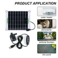 thumbnail image 2 of Solar Panel Water Pump Regulating Switch Fountain Swimming Pool Water Pump Set, 2 of 8