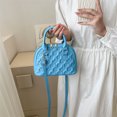 thumbnail image 3 of Bolsa De Hombro Bolsa de mujer Bolsa de cuero PU Satchel Simple Elegante Embrague Crossbody Azul Ndcxsfigh Para Estrenar, 3 of 6