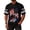 Black, variant on Men'S USA Flag Off-Road Jeep Print V Neck Football Jersey Short Sleeve Casual Athletic Tee For 4Th Of July And Daily Wear,Navy,XL