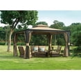 thumbnail image 1 of Sunjoy Replacement Canopy & Sunshade Tent for 10x12 Ft Florence gazebo, 1 of 1