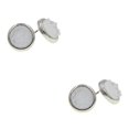 thumbnail image 1 of Guardurnaity Pendientes de tuerca joyería elegante decoración estilo Simple señoras pequeños pendientes de tuerca adorno de vestir para mujer Type7 NO7, 1 of 6