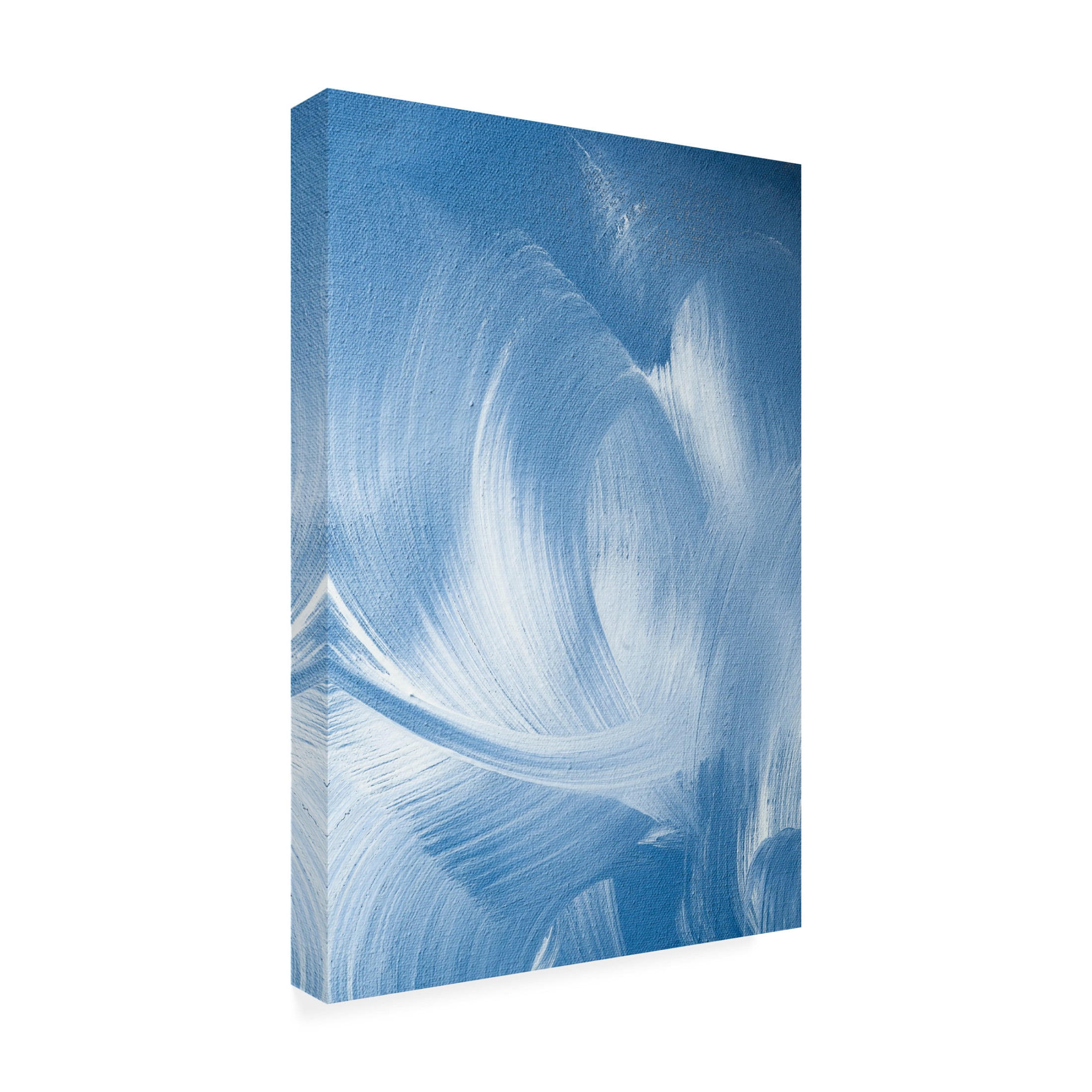 Trademark Fine Art uplusmestudio Acrylic Waves No 2 Canvas Wall Art