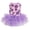 Purple M, variant on Cute Pet Tutu Skirt, Dog Princess Dress with Elegant Floral Pattern, Soft Cotton Puppy Clothes for Small Breeds Girls, Breathable Mesh Tulle Outfit for Summer Party Birthday