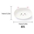 thumbnail image 6 of Ceramic Cat Bowl, Cute Pet Food Bowl For Dogs & Cats, Elevated Cat Bowl, 6 of 11